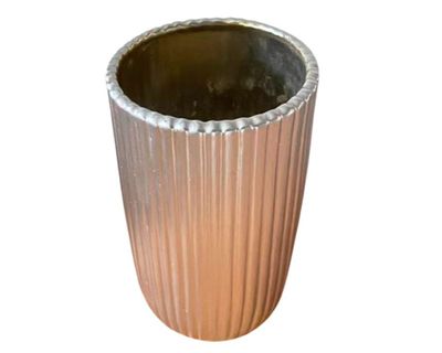 Imagen 2 del producto Maceta Stripe silver