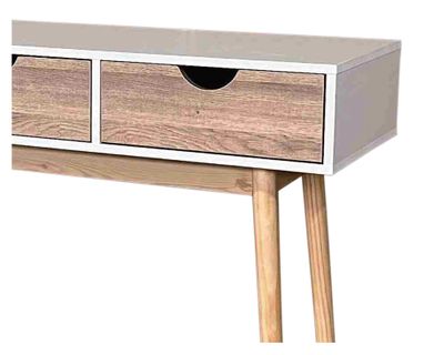 Imagen 2 del producto Escritorio Florencia blanco/natural 84x120x40 cm