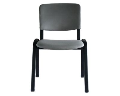 Imagen 1 del producto Silla visita apilable gris