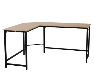 Imagen 1 del producto Escritorio esquinero Anela natural/negro