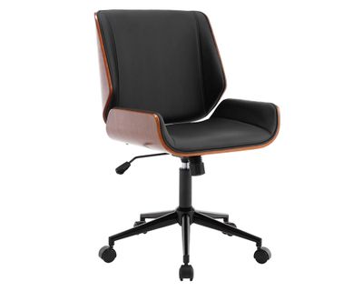 Imagen 2 del producto Silla ejecutiva Bosco 89x60x52 cm negro/café