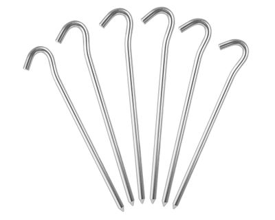 Estaca aluminio 6 unidades