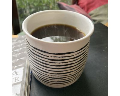 Imagen 2 del producto Tazón Vintage biobamboo enlozado Rayas 450 ml