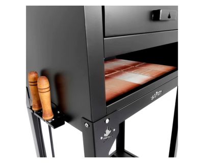 Imagen 2 del producto Horno a carbón Balconera negro