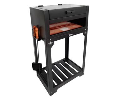 Horno a carbón Balconera negro