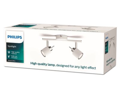 Imagen 2 del producto Aplique 35W GU10 2L Meranti blanco