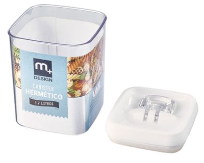 Imagen 2 del producto Canister cocina cuadrado 1.7 lt