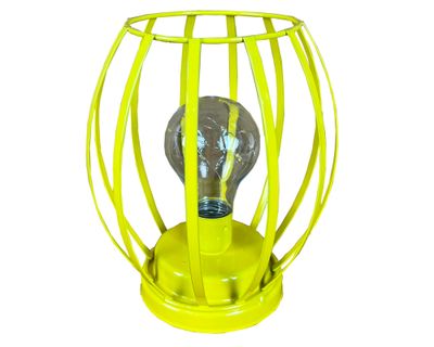 Imagen 2 del producto FAROL METÁLICO DECO COLORES C/PILAS