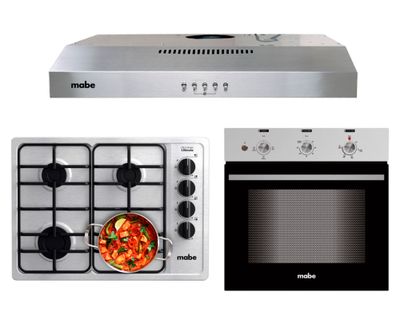 Kit empotrable encimera CMG6044SD-1CL + campana CLCM6045XV0 + horno HM6031EXAI0