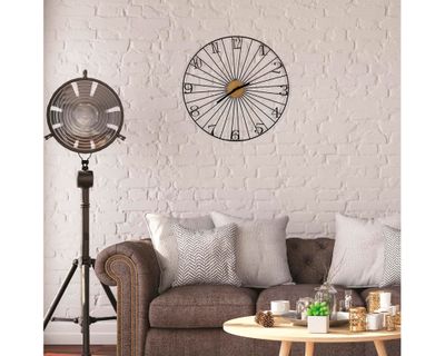 Imagen 2 del producto Reloj Bistró 50 cm negro