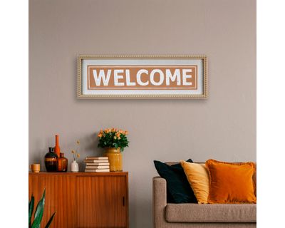 Imagen 2 del producto Cuadro Welcome 20x60 cm