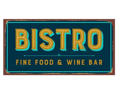 Cuadro metal 15x30 cm D2