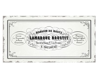 Cuadro metal 15x30 cm D4