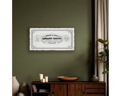 Imagen 2 del producto Cuadro metal 15x30 cm D4