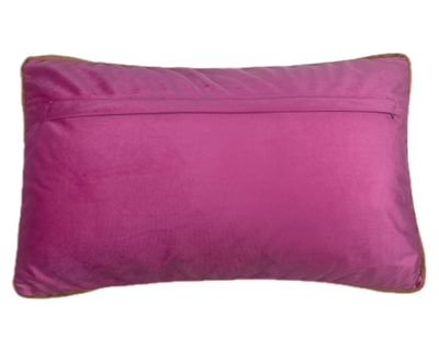 Imagen 2 del producto Cojín Terciopelo 30x50 cm rosa