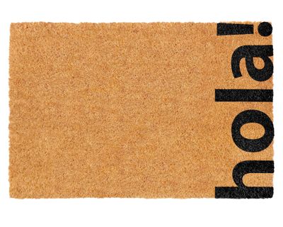 Limpiapiés coco Hola! 50x85 cm