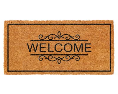 Limpiapiés coco 60x120 cm Welcome D1