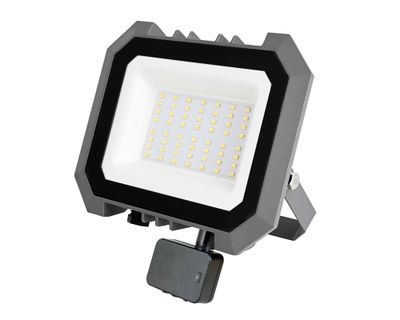 Proyector LED con sensor de movimiento 50W 6500 K luz fría