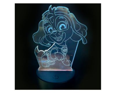 Imagen 2 del producto Lámpara acrílico Paw patrol girl 10W 1 luz LED PWLE772