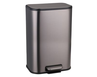 Basurero pedal cierre lento 30 lt