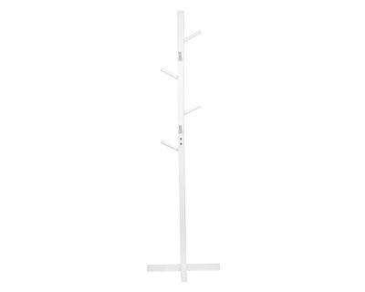 Imagen 2 del producto Perchero 8 ganchos 157x45x45 cm blanco