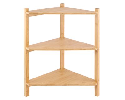 Repisa esquinera 3 niveles 60x33x33 cm