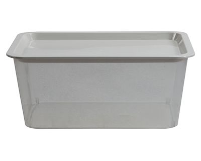 Caja organizadora gris 6 lt