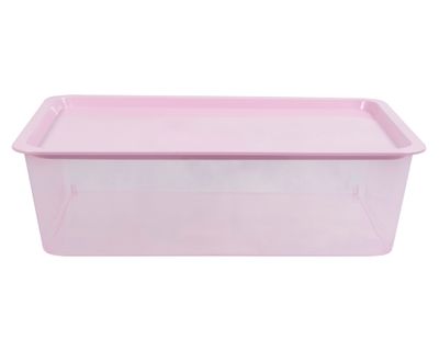 Caja organizadora rosado 13 lt
