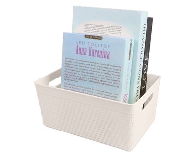 Imagen 2 del producto Canasto organizador clóset Look mimbre 4 lt