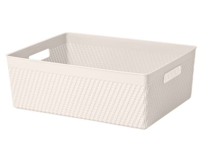 Canasto organizador clóset Look mimbre 10 lt