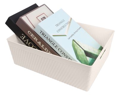 Imagen 2 del producto Canasto organizador clóset Look mimbre 10 lt