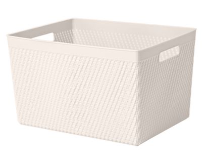 Canasto organizador clóset Look mimbre 18 lt