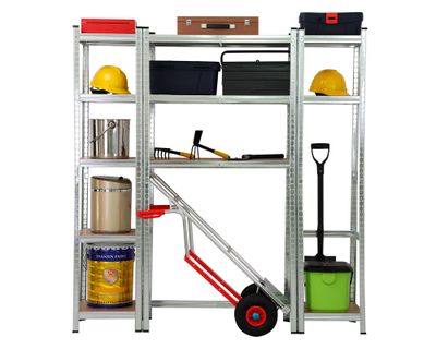 Imagen 2 del producto Repisa 180x90x40 cm + 2 repisas 180x40x40 cm