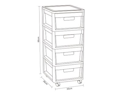 Imagen 2 del producto Carro organizador 10 lt