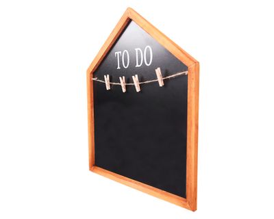 Imagen 2 del producto Pizarra tiza con clips Casa 40x50 cm