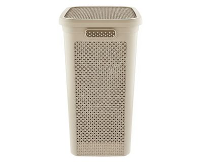 Imagen 2 del producto Hamper con asas Textura 48 lt arena