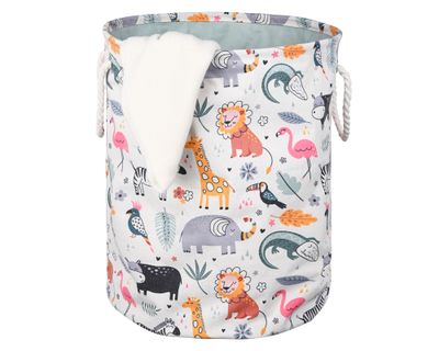 Imagen 2 del producto Hamper canvas Kids Zoo