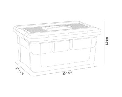 Imagen 2 del producto Caja organizadora bandeja 9 lt
