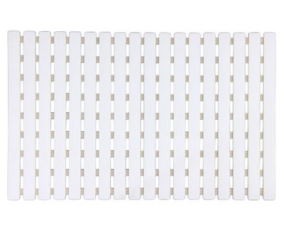 Piso baño antideslizante Tablón blanco 40x63 cm