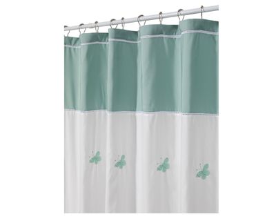 Imagen 2 del producto Cortina baño Mariposas 180x180 cm