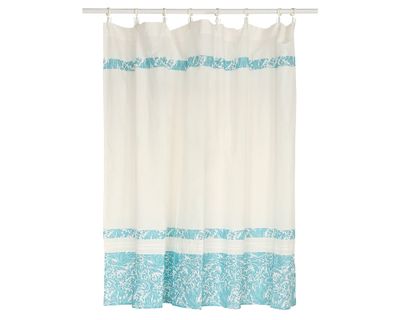 Cortina baño Hojas 180x180 cm