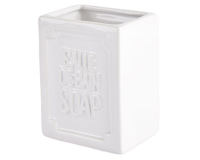 Imagen 1 del producto Portacepillos Emboss blanco