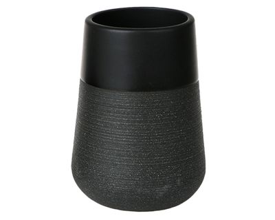 Imagen 1 del producto Portacepillos Duo negro 8 cm