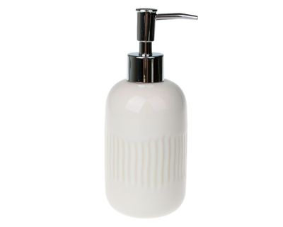 Imagen 1 del producto Dispensador jabón Tramas blanco