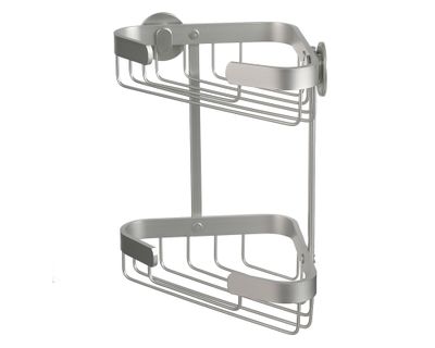 Organizador esquinero ducha satinado