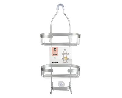 Organizador ducha colgante satinado