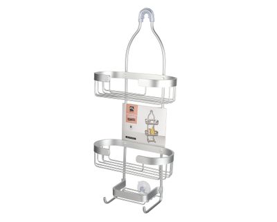 Imagen 2 del producto Organizador ducha colgante satinado