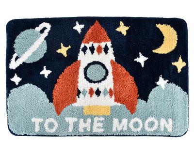 Piso baño Kids Cohete 40x60 cm