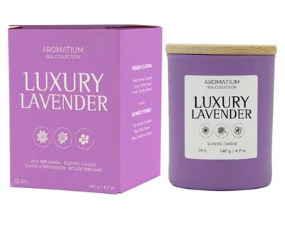 Imagen 2 del producto Vela Silk collection luxury lavander 140 g