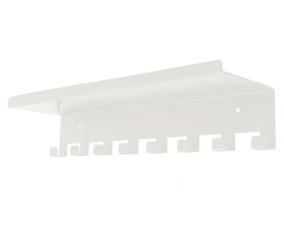 Imagen 2 del producto Perchero repisa blanco hueso 8.4x40x9.5 cm
